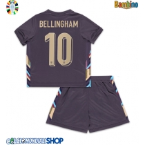 Maglie da calcio Inghilterra Jude Bellingham #10 Seconda Maglia Bambino Europei 2024 Manica Corta (+ Pantaloni corti)